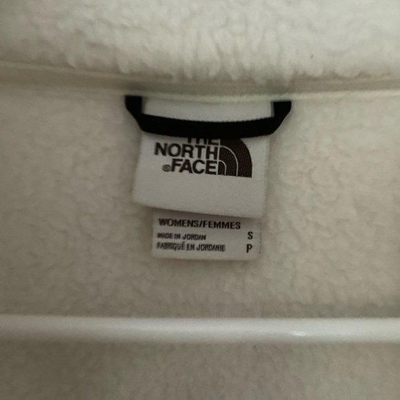 EUC The North Face Cream/Tan Button Up Jacket Small - Picture 3 of 7